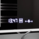 Oglinda LED Rectangulara, 120x80cm, Souverain MotionGlow Marcello, Sistem Dezaburire, Ceas & Termometru, Lupa Cosmetica, Dimabila