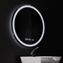 Oglinda LED Rotunda, Diametru 50cm, Celeste MotionGlow Marcello, Sistem Dezaburire, Ceas & Termometru, Dimabila, Lumina Calda Neutra Rece 3000K/4000K/6000K Oglinzi Marcello Default Title Alessandro Design
