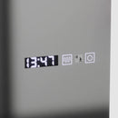 Oglinda LED Rectangulara, 45x140cm, Elena Senzor Radar Marcello, Sistem Dezaburire, Ceas & Termometru, Dimabila, Dressing Couture