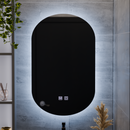 Oglinda LED Ovala, 50X80cm, E14S/50X80, Touch, Sistem Dezaburire