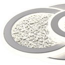 Lustra LED KOMPACTO 34W, 3 Cercuri, lumina Rece/Calda/Neutra, Alb