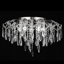 Candelabru Cristal LUMIRA Eleganza, 5x E14, Diametru 48cm, Crom Lucios Candelabre Cristal Default Title Alessandro Design