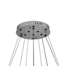 Lustra LED suspendata cu telecomanda si cristal PRISM LUMORA 63W, 3 Cercuri, lumina Rece/Calda/Neutra, Dimabila, Crom Lucios, Inaltime Reglabila Lustre LED cu Telecomanda Default Title Alessandro Design
