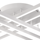 Lustra LED GIO, 81W, Lumina Rece/Clada/Neutra, Alb