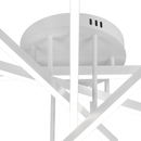 Lustra LED cu Telecomanda GIO, 68W, 5 Elemente, Lumina Rece/Clada/Neutra, Dimabila, Alb