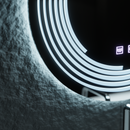 Oglinda LED Rotunda 70cm Lira Verità Touch Sistem Dezaburire Dimabila