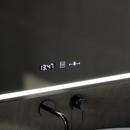 Oglinda LED Rectangulara, 80x60cm, VillayTouch Marcello, Sistem Dezaburire, Dimabila