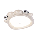 Lustră LED 8057WH, 41W, Acril Alb, Lumina 3000K/4000K/6000K