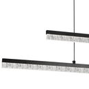 Lustra LED Suspendata cu Telecomanda, STRATA, 2 elemente, 37W, Lumina 3000/4000/6000K, Negru, Inaltime Reglabila Lustre LED cu Telecomanda Default Title Alessandro Design