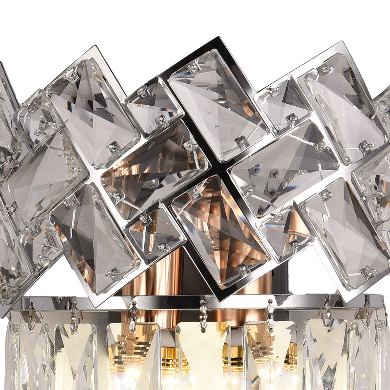 Aplica Cristal WINDSOR, 2x E14, Crom Lucios