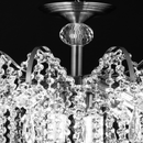 Candelabru Cristal CC9324/5CH, 5x E14, Diametru 48cm, Crom Candelabre Cristal Default Title Alessandro Design