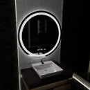 Oglinda LED Rotunda, 100cm, Celeste MotionGlow Marcello, Sistem Dezaburire, Ceas & Termometru, Dimabila Oglinzi Marcello Default Title Alessandro Design