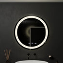 Oglinda LED Rotunda, 60cm, Celeste MotionGlow Marcello, Sistem Dezaburire, Ceas & Termometru, Dimabila, Lumina Calda Neutra Rece 3000K/4000K/6000K Oglinzi Marcello Default Title Alessandro Design