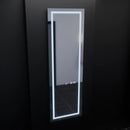 Oglinda LED Rectangulara, 45x140cm, Giulia Senzor Radar Marcello, Sistem Dezaburire, Ceas & Termometru, Dimabila, Dressing Couture