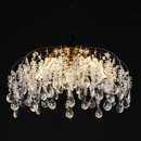 Candelabru Cristal CC9321/5FGD, 5x E14, Diametru 50cm, Auriu Candelabre Cristal Default Title Alessandro Design