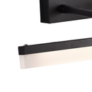 Aplica LED, MALAWI, 6W, liniara, lumina Calda/Neutra/Rece, Negru