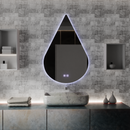 Oglinda LED Touch River Sistem Dezaburire 80X120cm, Forma de Picatura.