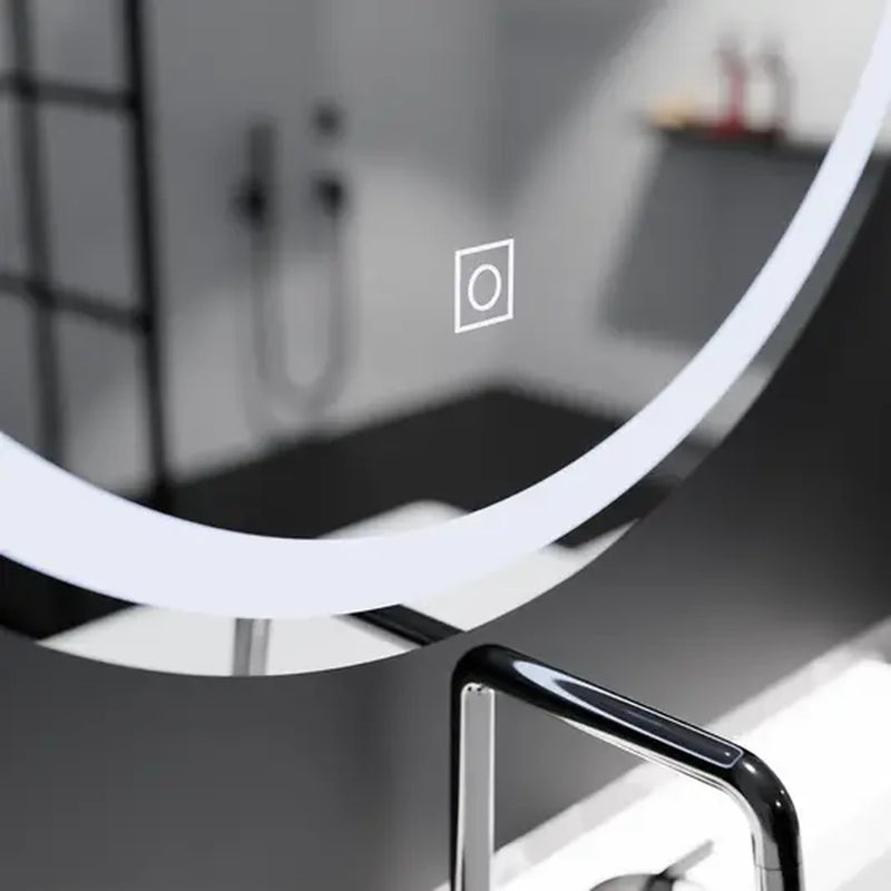 Oglinda LED Rotunda, 50cm, Basic Touch