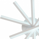 Lustra LED cu telecomanda ZOE, 67W, lumina Rece/Calda/Neutra, Dimabila, Alb