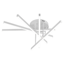 Lustra LED cu Telecomanda GIO, 68W, 5 Elemente, Lumina Rece/Clada/Neutra, Dimabila, Alb