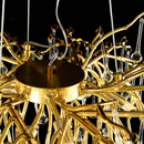 Candelabru Cristal CC333/120X60GD, 10x G9, Auriu, 80cm, Inaltime Reglabila