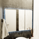 Oglinda LED Dreptunghiulara ARTEA Touch, 80X60cm, Sistem Dezaburire, Dimabila, 6000K