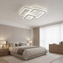 Lustra LED SQUARE 57W, 3 Patrate, lumina Rece/Calda/Neutra, Alb Lustre LED Default Title Alessandro Design