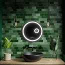 Oglinda LED Rotunda, 11W, 60cm, Micah Senzor MotionGlow Marcello, Sistem Dezaburire, Ceas & Termometru, Lupa Cosmetica, Dimabila Oglinzi Marcello Default Title Alessandro Design