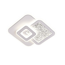 Lustra LED KOMPACTO 56W, 3 Patrate, lumina Rece/Calda/Neutra, Alb