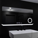 Oglinda LED Rectangulara, 80x60cm, Definition MotionGlow Marcello, Sistem Dezaburire, Ceas & Termometru, Lupa Cosmetica, Dimabila Oglinzi Marcello Default Title Alessandro Design