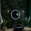 Oglinda LED Rotunda, 11W, 60cm, Micah Senzor MotionGlow Marcello, Sistem Dezaburire, Ceas & Termometru, Lupa Cosmetica, Dimabila Oglinzi Marcello Default Title Alessandro Design