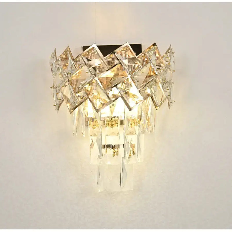 Aplica Cristal WINDSOR, 2x E27, Auriu Lucios