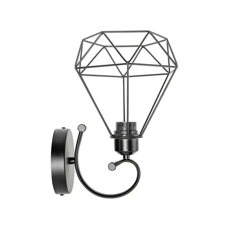 Aplica Karsyn, 1*E27, Metal, Negru