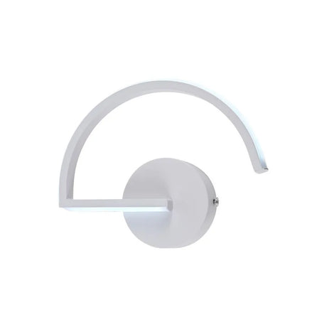 Aplica LED Akay 48W, Silicon si Metal, Alb