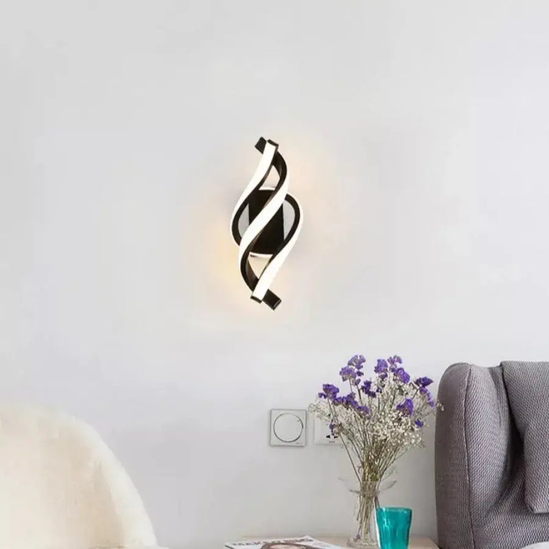 Aplica LED Reid 45W, Lumina Rece/Calda/Neutra, Negru