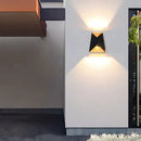 Aplica LED Exterior Andrew 10W Negru Auriu