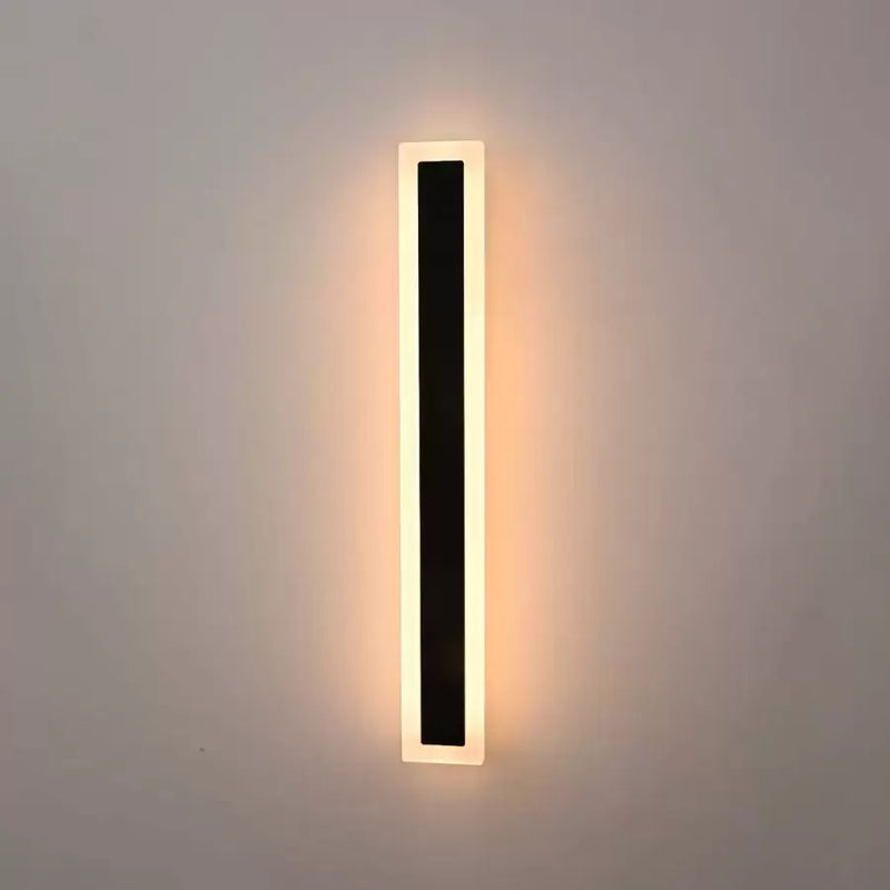 Aplica LED Exterior Marcus 24W Alb Negru