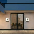 Aplica LED Exterior Timeea, 18W, Negru, 3000K