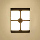 Aplica LED Exterior Timeea, 18W, Negru, 3000K