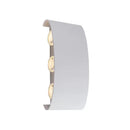 Fantas Aplica LED de Exterior si Interior, 6 Surse x 1W, IP65, Metalic, Alb, 3000K