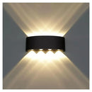 Fantas Aplica LED de Exterior si Interior, 8 Surse x 1W, IP65, Metalic, Negru, 3000K Aplice de Exterior Default Title Alessandro Design