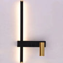 Aplica LED Glory 9W Negru Auriu Aplice de Exterior Default Title Alessandro Design