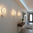 Aplica LED DAISY, 14W, Lumina Rece/Calda/Neutra, Alb cu Cristal Aplice de Interior Default Title Alessandro Design
