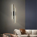 Aplica LED Lyra, 18W, Acril, Alb Negru