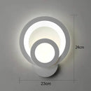 Aplica LED Urbanist 19W Rotunda Lumina Rece/Calda/Neutra Acril si Metal Alb