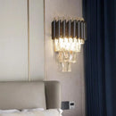 Aplica Candelabru Cristal VERSAILLES Piccolo, 2xE14, Negru Aplice de Interior Default Title Alessandro Design