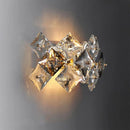 Aplica Zarina 2xE14, Metal si Cristal, Auriu Aplice de Interior Default Title Alessandro Design