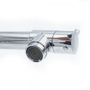 Baterie Bucatarie cu Dus Extractibil, Inox si Alama Crom, YD/301