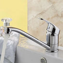 Baterie Lavoar, Pipa Pivotanta, Lungime 15CM, Cartus Ceramic, Crom, Racord Inclus