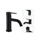 Baterie Lavoar, Inox SUS304, Negru, HS/LY007 Baterii de Baie Default Title Alessandro Design
